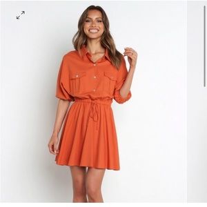 Hilary Dress - Rust